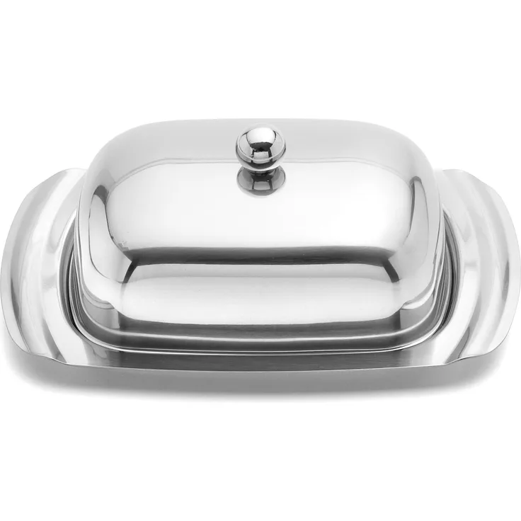 Weis 14284 Butterdose, Edelstahl
