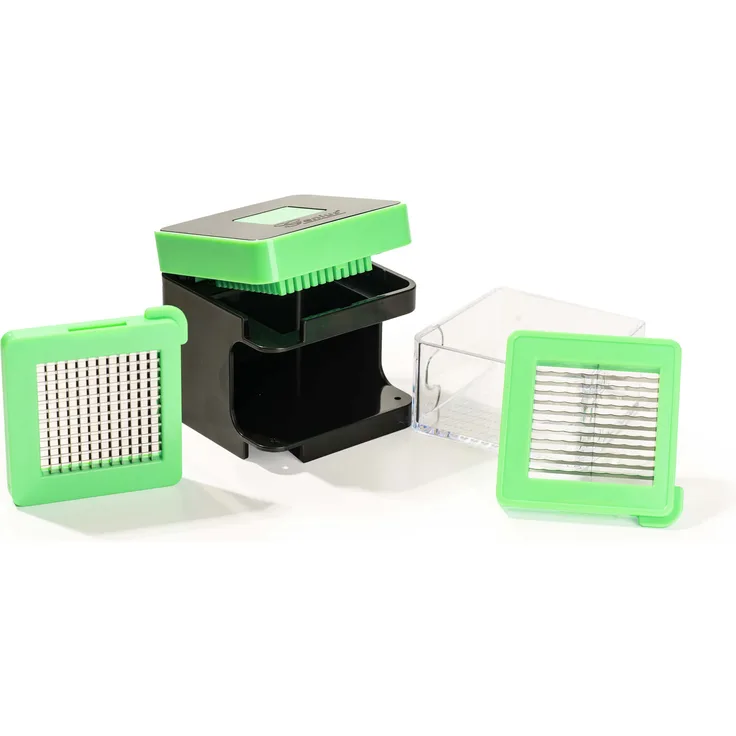 Genius Nicer Dicer Spicy, 5 Teile, Gemüseschneider, Grün