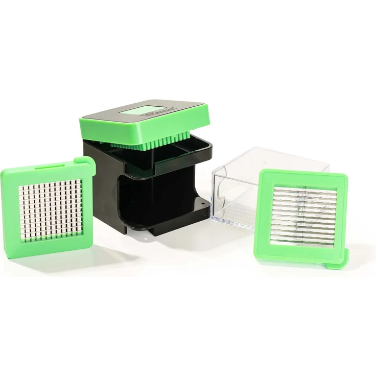 Genius Nicer Dicer Spicy, 5 Teile, Gemüseschneider, Grün – Bild 1