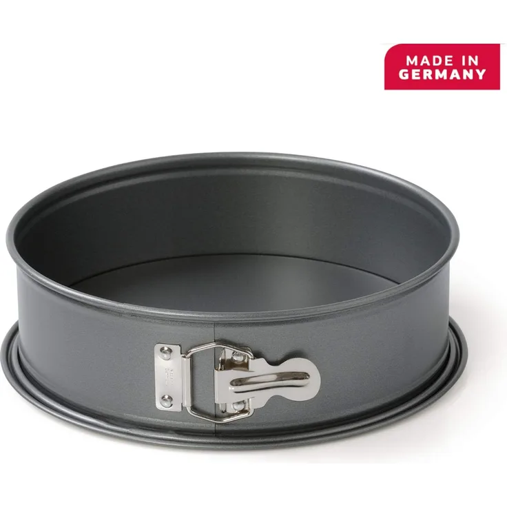 Kaiser Gourmet Springform, mit Flachboden, 20 cm, runde Backform, auslaufsicher, antihaftbeschichtet, hitzebeständig bis 230°C