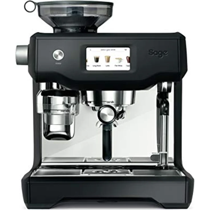 Sage The Oracle Touch SES990BTR4EEU1 Espressomaschine mit integriertem Mahlwerk, trüffelschwarz – Bild 1