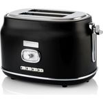 Westinghouse WKTT857BK Retro Serie Zwei-Schlitz Toaster schwarz