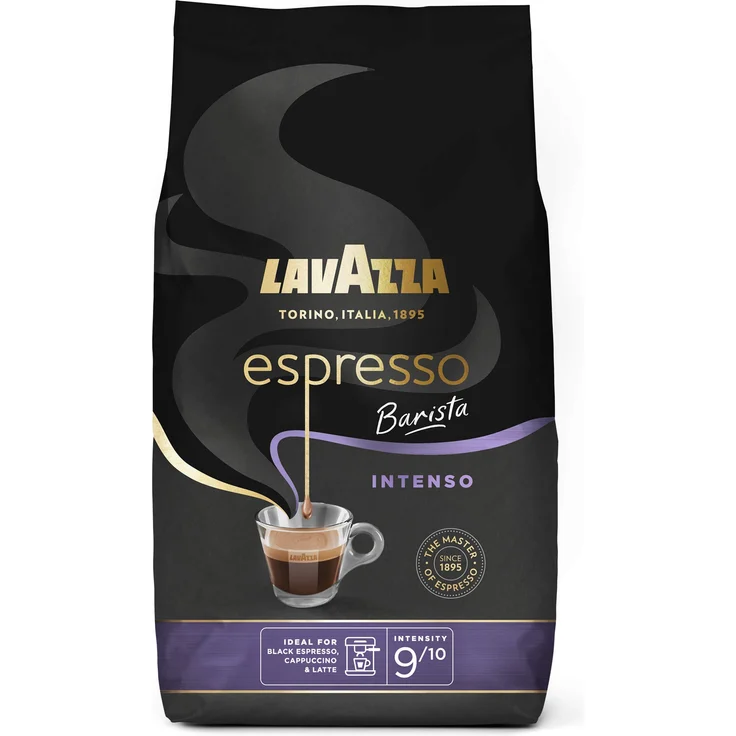 Lavazza Espresso - Barista Intenso - Aromatische Kaffeebohnen - 1er Pack (1 x 1 kg) – Bild 1