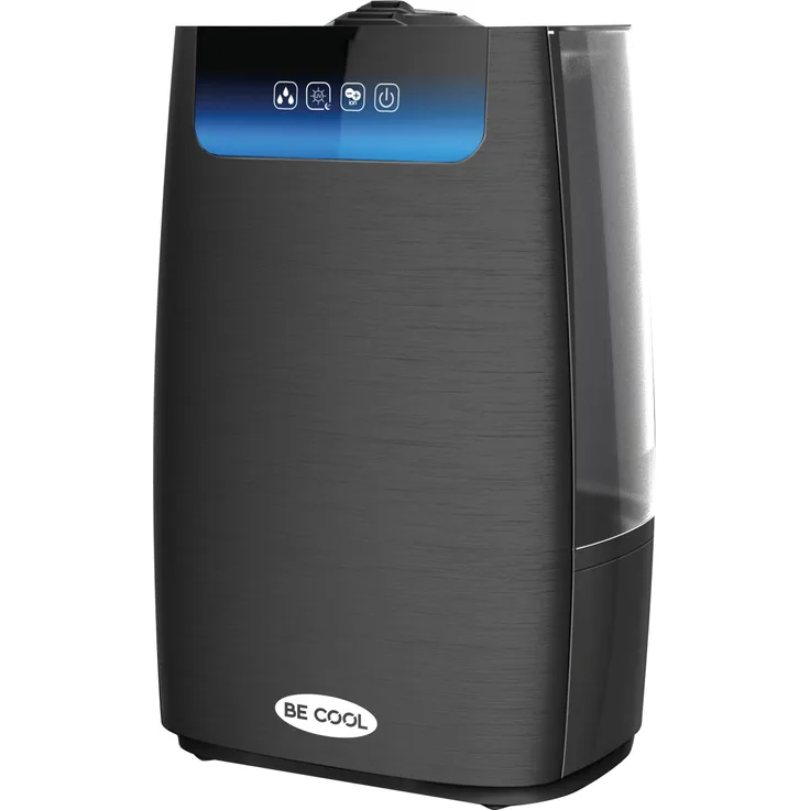 BE COOL BCLB502IKUHF02 Luftbefeuchter 5 Liter Tank, Schwarz