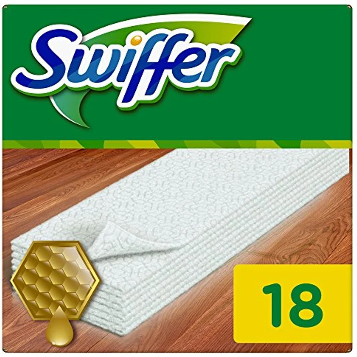 Swiffer Trockene Bodentücher Nachfüllpackung (1 x 18 Tücher) – Bild 1