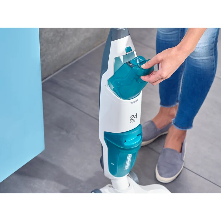 Leifheit Regulus Aqua PowerVac (11914), Nass- & Trockensauger, 20 min Akkulaufzeit, herausnehmbarer Wassertank, Standfunktion – Bild 7
