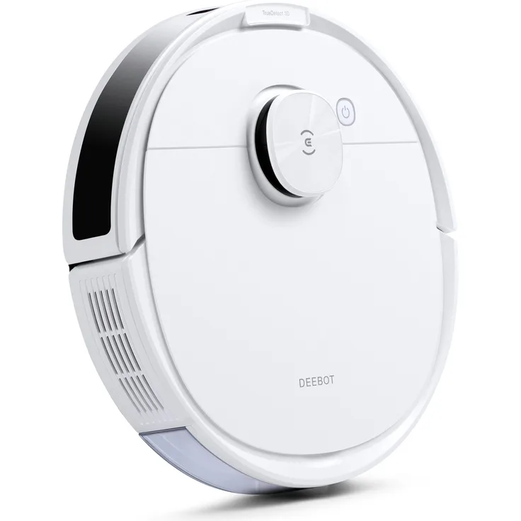 Ecovacs Deebot N8 Pro Saugroboter mit Wischfunktion, True Mapping und TrueDetect 3D Technologie, 110 min Akkubetrieb, 2.600 Pa Saugleistung