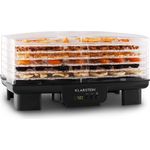 Klarstein Bananarama Dörrautomat mit 6 Ebenen, schwarz, 550 Watt