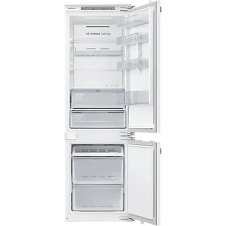 Samsung BRB26615EWW-EG Kühl-Gefrierkombination, Einbau, weiß, NoFrost, Schnellgefrieren, Breite 55 cm, Energieklasse E – Bild 1