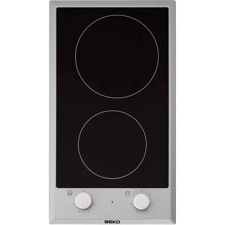 Beko HDCC 32200X, Kochfeld, Einbaugerät, Autark ja, Betriebsart elektrisch, Anzahl Kochstellen 2