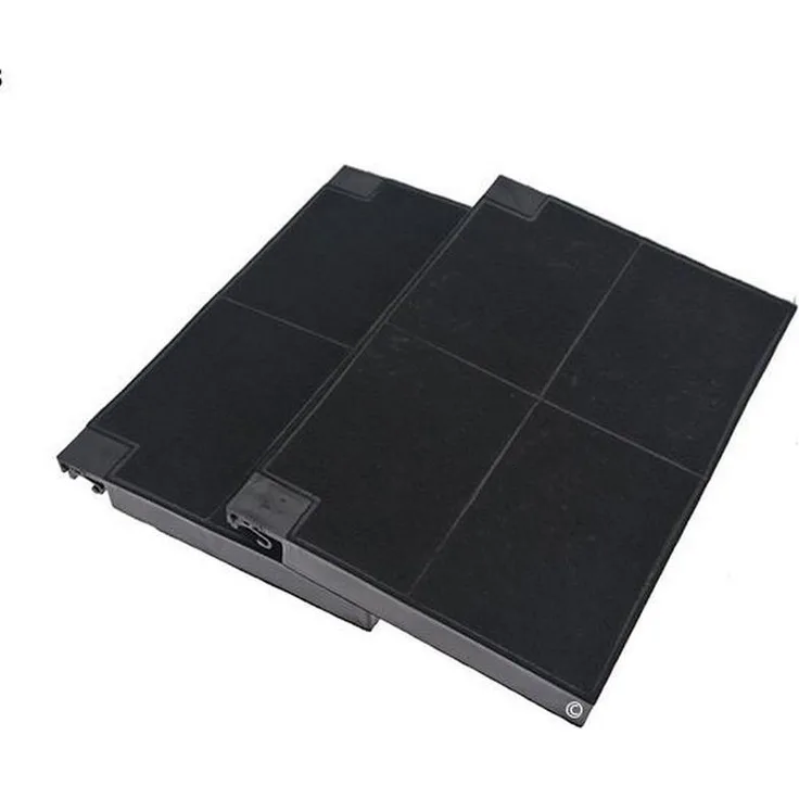 Brandt Ersatzteil - 2er Set Kohlefilter ROBLIN 5403002 23cm x 15cm - - ROBLIN, DE DIETRICH, INDESIT, ARISTON HOTPOINT, ZANUSSI, PROGRESS - 99333