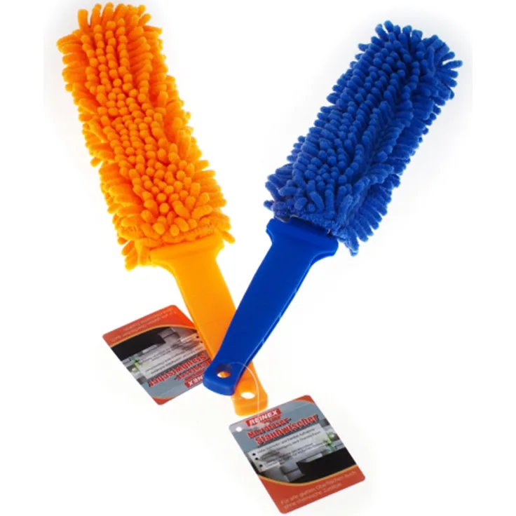 Staubwedel Reinex Staubwischer Chenille Microfaser groß 8 x 39 cm, für einfaches Staubwischen, schnell & einfach