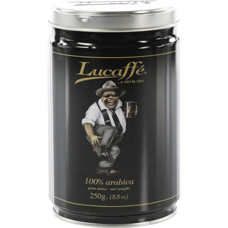 Lucaffe Mr. Exclusive 100% Arabica, gemahlen, Dose, 250g