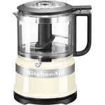 KitchenAid Classic 5KFC3516EAC Mini Zerkleinerer mit Direktantrieb, 240W, 0,8 L Kunststoffschüssel, creme, Serie: Classic