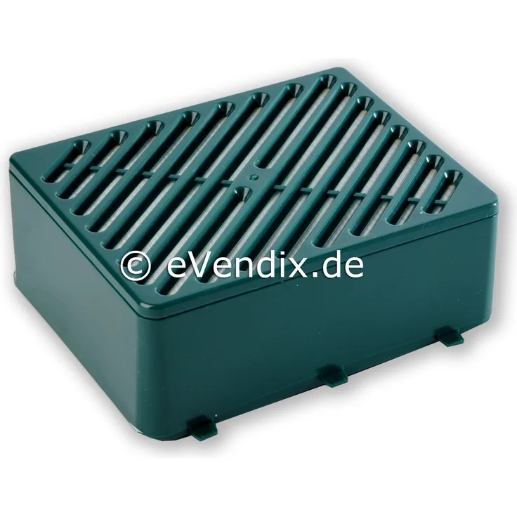eVendix Aktiv-Filtersystem Hygiene Mikro (Hepa) Kohle Geruch Filter passend für Vorwerk Tiger 251, 252