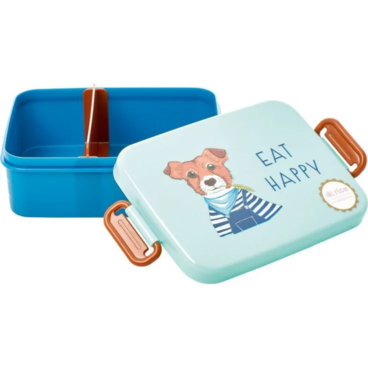 rice Lunchbox Lunchbox Hund, L18,5 x B13 x H6,3 cm