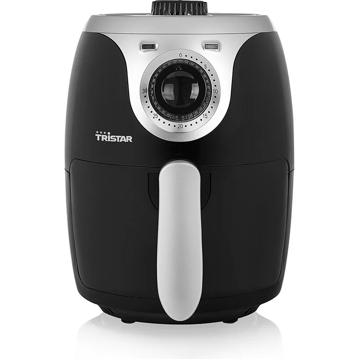 Tristar FR-6980 Crispy Fryer Heißluftfritteuse, 1000 Watt, mit einstellbarem Thermostat und Timer, ohne Fett-einfach zu reinigen, mit 2 Liter Fassungsvermögen, 2,0 Liter