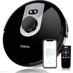 Zigma Spark Saugroboter, Staubsauger Roboter mit Wischfunktion (mit Wassertank), LDS Navigation und Exklusive APP-Steuerung, staubsauger Roboter mit Kartenspeicherung für Tierhaare