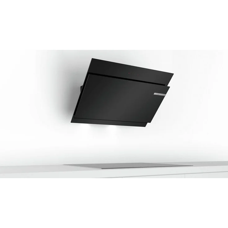 Bosch DWK97JM60 Serie 6, Wandhaube, Wandmontage, Breite 89 cm, Abzug und Umluft, Elektronische Steuerung, Intensivstufe, Schwarz – Bild 3