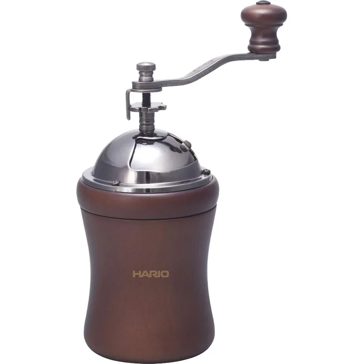 HARIO Kaffeemühle Dome, braun