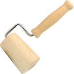 FACKELMANN Teigroller, Holz, braun, 17 x 8 x 4 cm