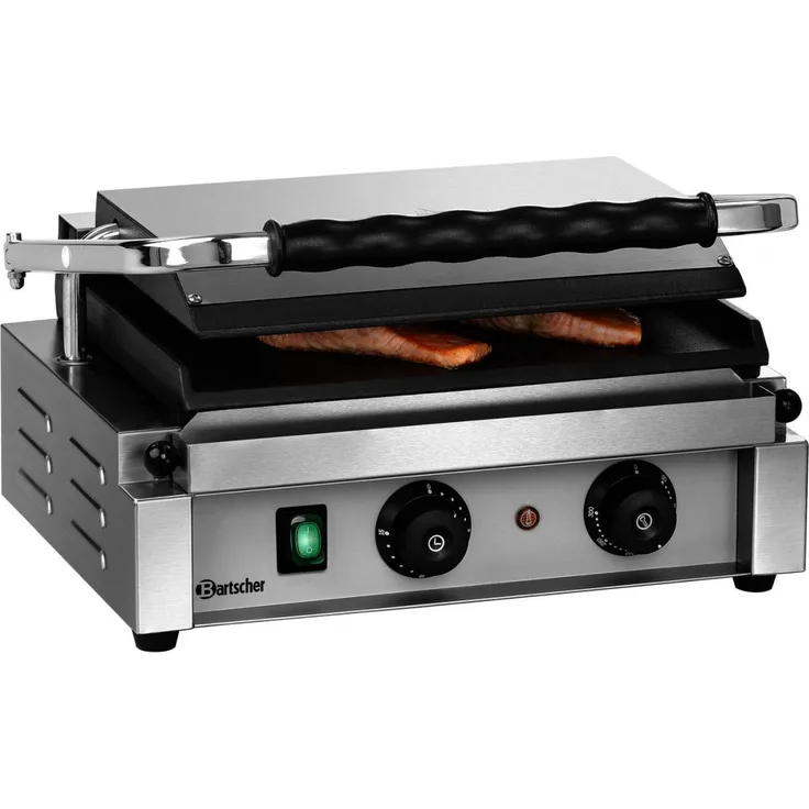 Bartscher A150779 Panini-T 1G Kontaktgrill Edelstahl