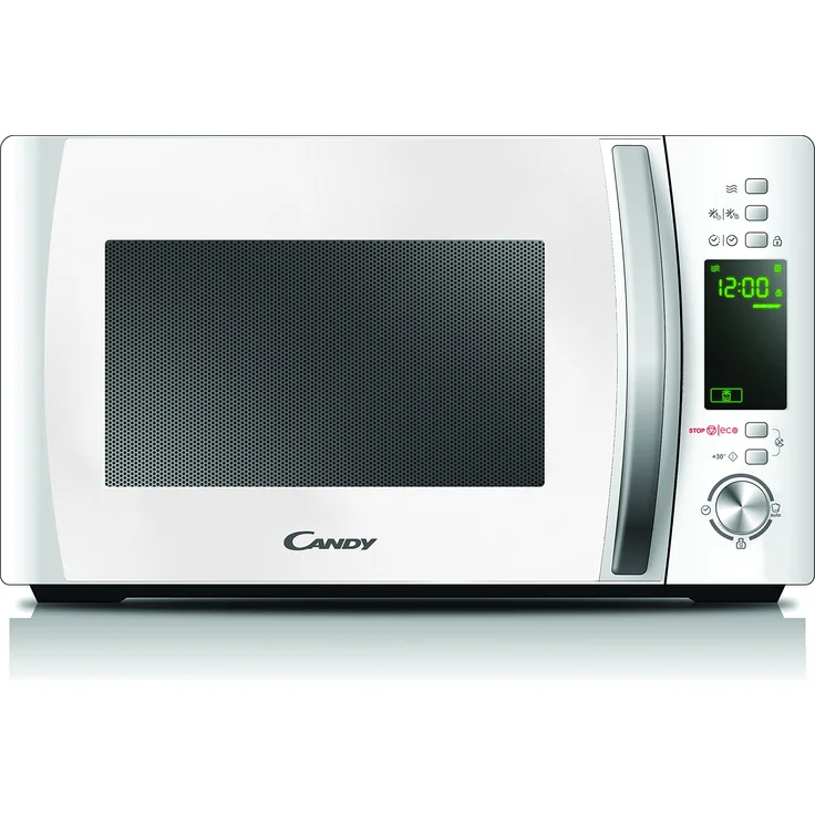 Candy cmxw20dw  Mikrowelle, Standgerät, 20 Liter Garraum, 40 automatische Programme, 1250 Watt, Weiß