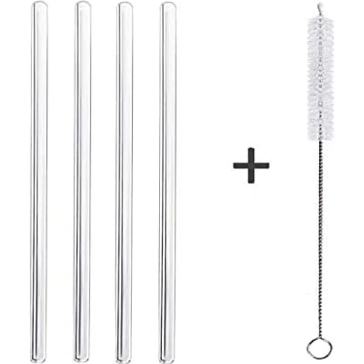 Spigelau GLASTRINKHALM kurz SET 4 Transparent (93100492972)