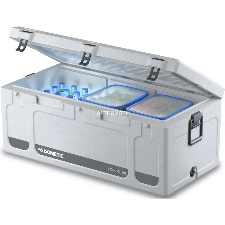 Dometic Cool-Ice CI 110, tragbare Passiv-Kühlbox - Eisbox, 111 Liter, für Auto, Lkw, Boot oder Camping, Ideal für Angler und Jäger