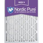 Nordic Pure Merv 8 AC Ofen Air Filter, Box von 3 12x20x2