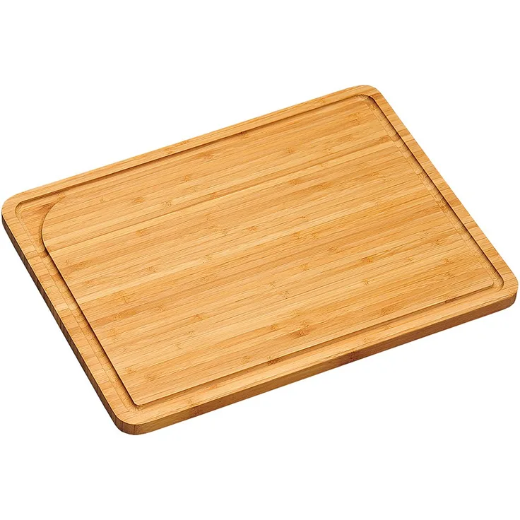 Kesper Schneidebrett 40x30x1,6cm aus Bambus, braun, 40 x 30 x 1.6 cm