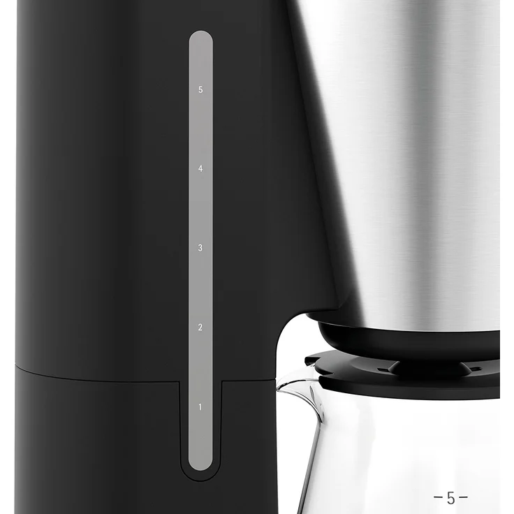 WMF Küchenminis Aroma Kaffeemaschine, mit Glaskanne, Filterkaffee, 5 Tassen, Warmhalteplatte mit Abschaltautomatik, 760 W – Bild 6