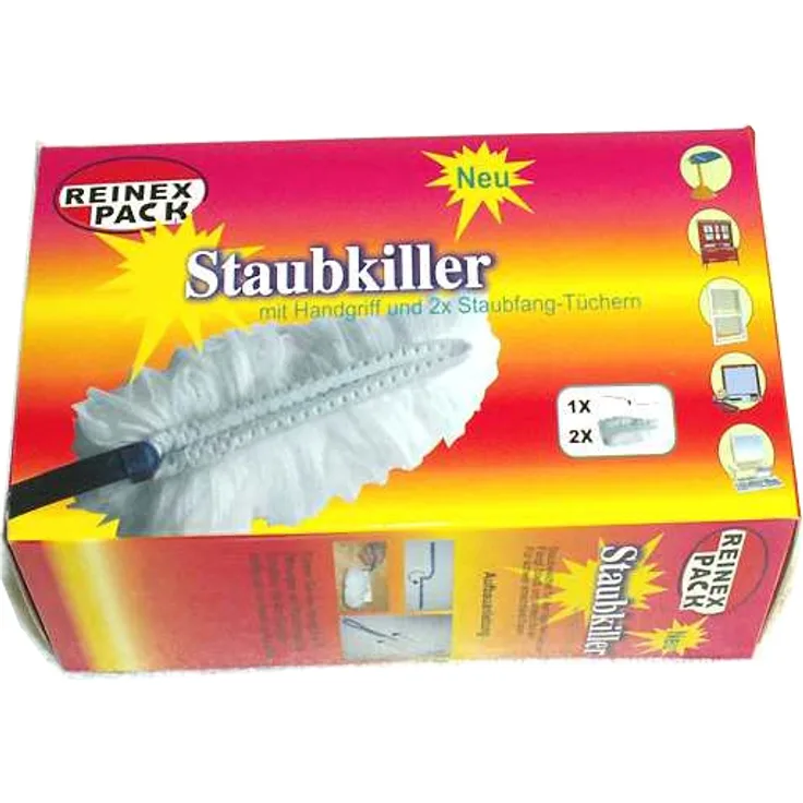 Reinex Staubwedel Staubkiller mit Handgriff