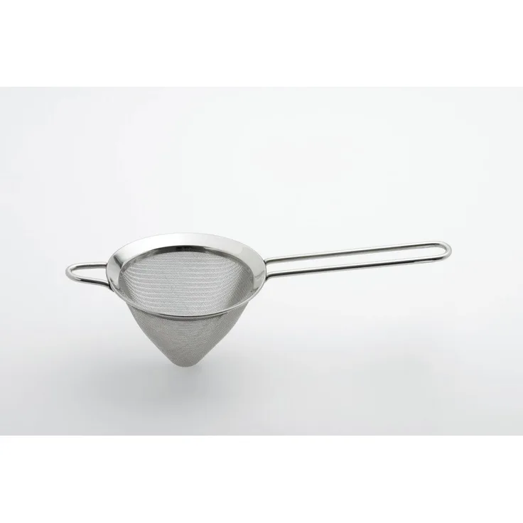Weis Spitzsieb Fein 8 cm, Edelstahl, Silber, 23 x 8 x 6 cm