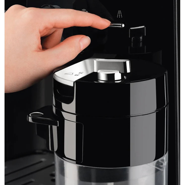 KRUPS EA8298 Kaffeevollautomat mit integriertem Mahlwerk, Latt'Espress One-Touch-Funktion (1,7 l, 15 bar, LC Display, Cappuccinatore) schwarz – Bild 4