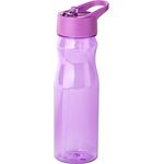 Thermo Rex Trinkflasche CHILL | 708ml | lila | BPA-freier Kunststoff | nahezu bruchsicher u wiederverwendbar | integrierter Strohhalm | Sportflasche