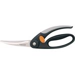 Fiskars Geflügelschere, Gesamtlänge: 25 cm, Qualitätsstahl-Kunststoff, Functional Form, 1003033
