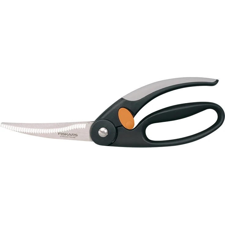 Fiskars Geflügelschere, Gesamtlänge: 25 cm, Qualitätsstahl-Kunststoff, Functional Form, 1003033 – Bild 1
