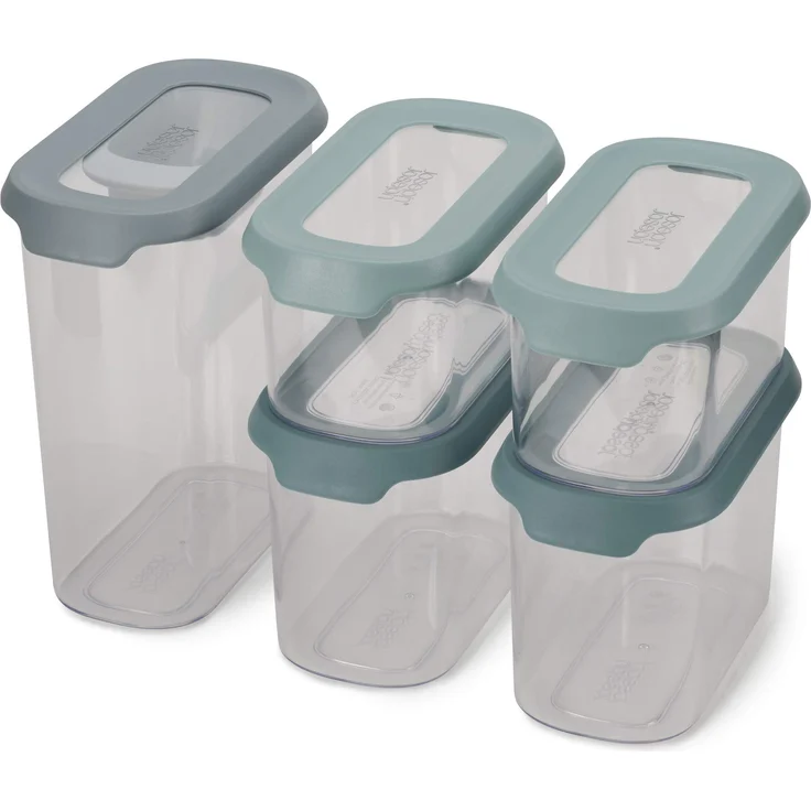Joseph Joseph CupboardStore 5-piece Food Storage Set - Opal