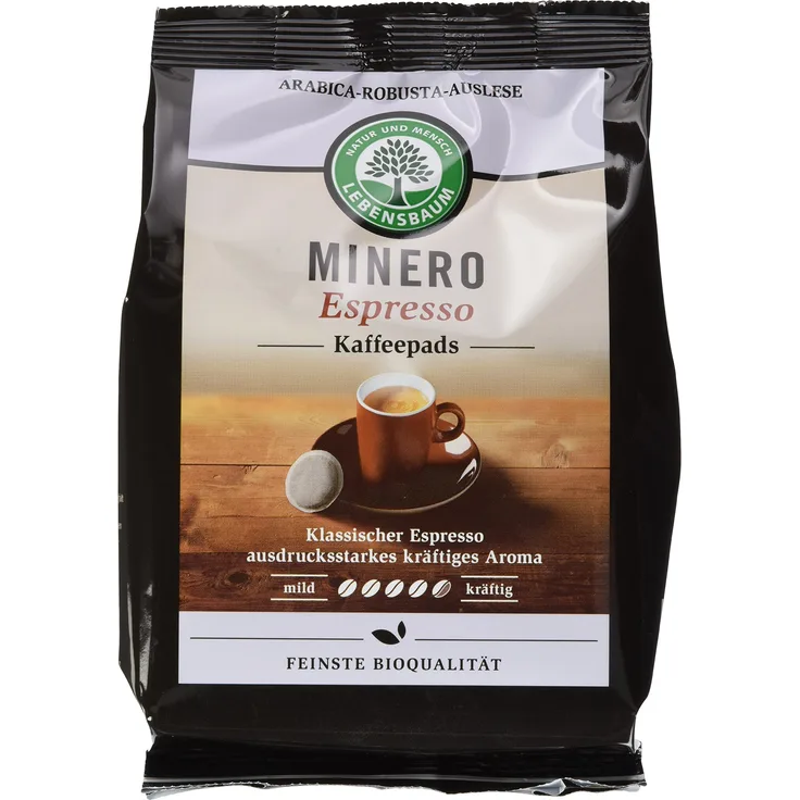 Lebensbaum Minero Espresso Pads, 5er Pack (5 x 126 g)