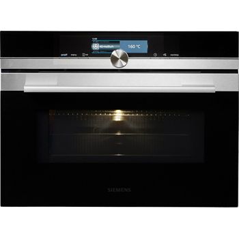 Siemens CM678G4S1, Backofen, Einbaugerät, elektrisch, Volumen 45 l ...