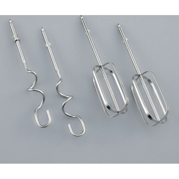 Severin HM 3822 Handmixer mit Stabmixer-Aufsatz, ca. 300 W, weiß-grau – Bild 5