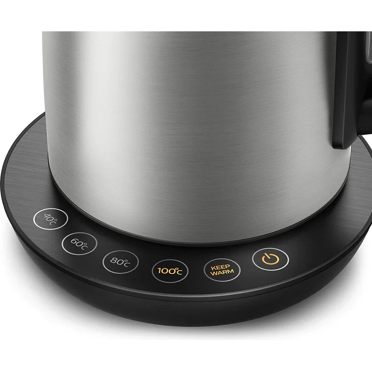 Philips HD9359-90 Wasserkocher aus Edelstahl für Tee bis Babynahrung (2200 Watt, 1,7 Liter, Warmhaltefunktion) – Bild 4