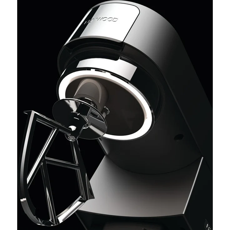 Kenwood KVC7320S Titanium Chef leistungsstarke Küchenmaschine, 4,6 l Rührschüssel mit Innenbeleuchtung, Easy-Lift & Interlock-Sicherheitssystem, 1500 Watt, inkl. 5-teiligem Patisserie-Set, silber, Serie: Titanium Chef  - Preisvergleich – Bild 5