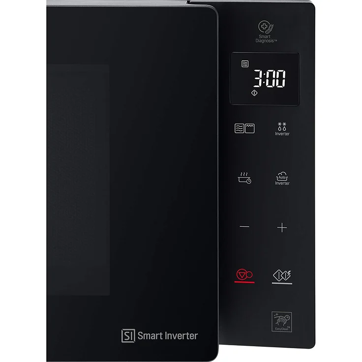 LG Electronics NeoChef MH 6535 GIS Mikrowelle mit Grill, 1000 Watt, 25 Liter Garraum, Digital display, Standgerät, Schwarz – Bild 5