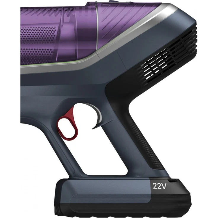 Rowenta RH9639WO X-Force Flex 8.60 Allergy Handstaubsauger, 35 min Akkubetrieb, Zyklon-Technologie, Akkuwechsel-Option, abklappbarer Griff, lila – Bild 6