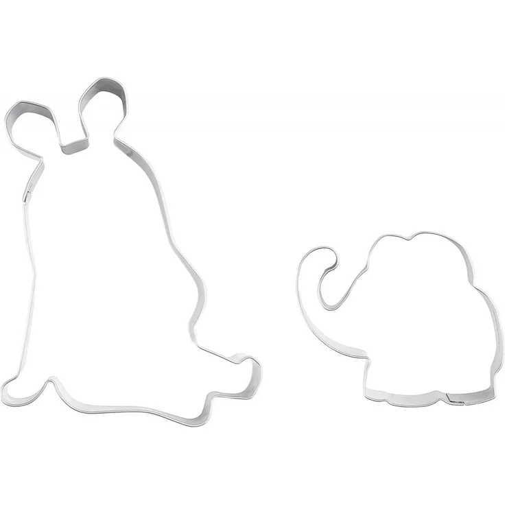 Ausstechformen Ausstecher 2er Set Die Maus und Elefant Dr. Oetker 2939
