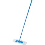 Spontex Extra Bodenwischer, mit 140 cm Teleskopstiel und extra flachem Wischkopf mit 360°-Drehgelenk, inkl. 2 Mikrofaserbezüge, 1 Set