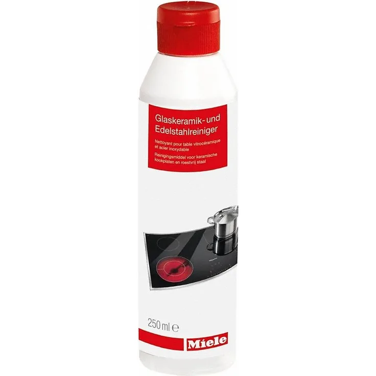 Miele 10173120, Kochfeldreiniger, für Fettschmutz, Eingebranntes, Wasserflecken, 250 ml