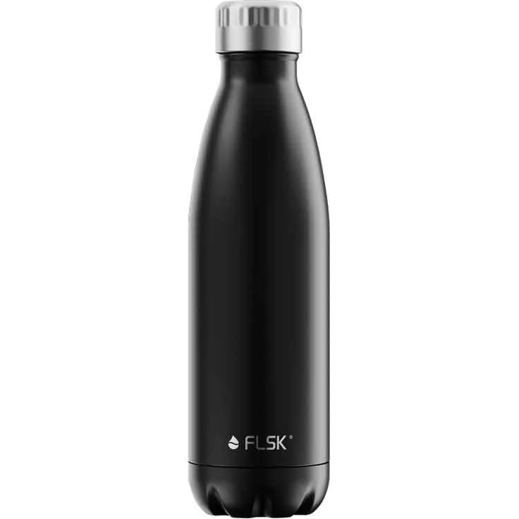 FLSK Das Original New Edition Edelstahl Trinkflasche – Kohlensäure geeignet | Die Isolierflasche hält 18 Stunden heiß und 24 Stunden kalt | ohne BPA und rostfrei – Bild 1